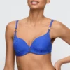 Marie Jo Swim Emly Hjerteformet Bikini Electric Blue