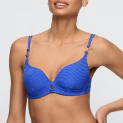 Marie Jo Swim Emly Hjerteformet Bikini Electric Blue
