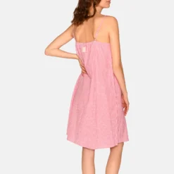 CCDK Copgenhagen Mathilde Natkjole m. Smal strop Bittersweet Stripe Bagfra